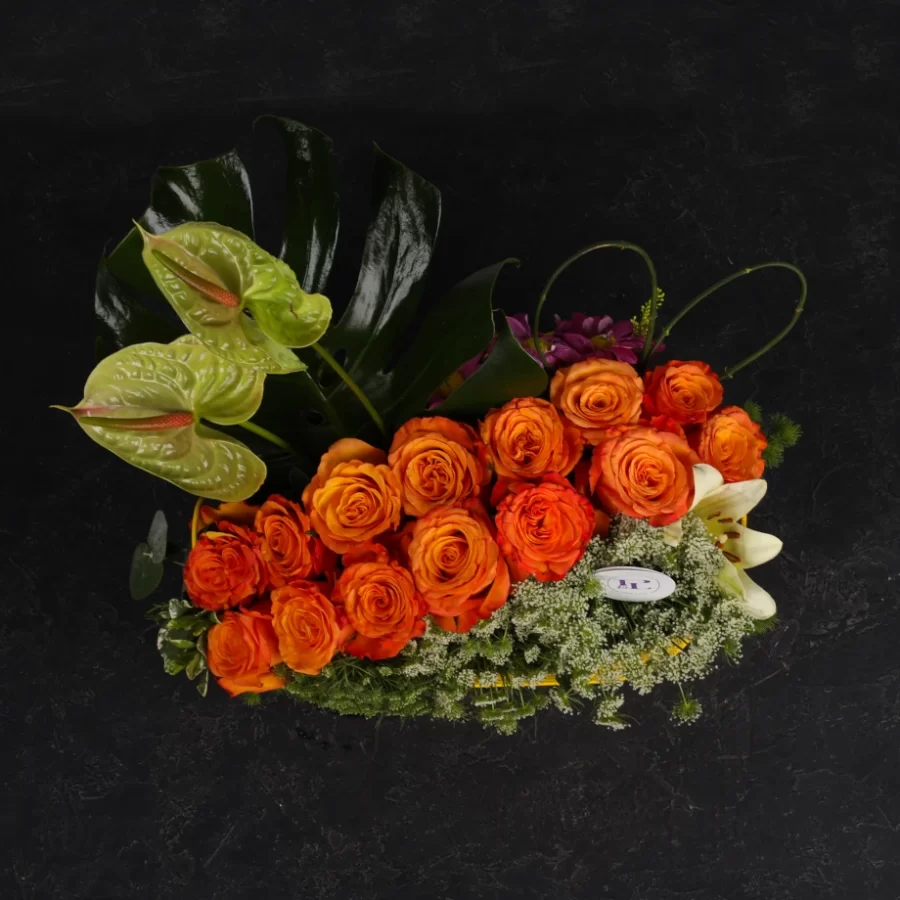 Friendship Signature Flower Basket