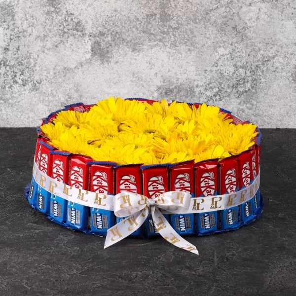 Sunshine Cake Arrangement