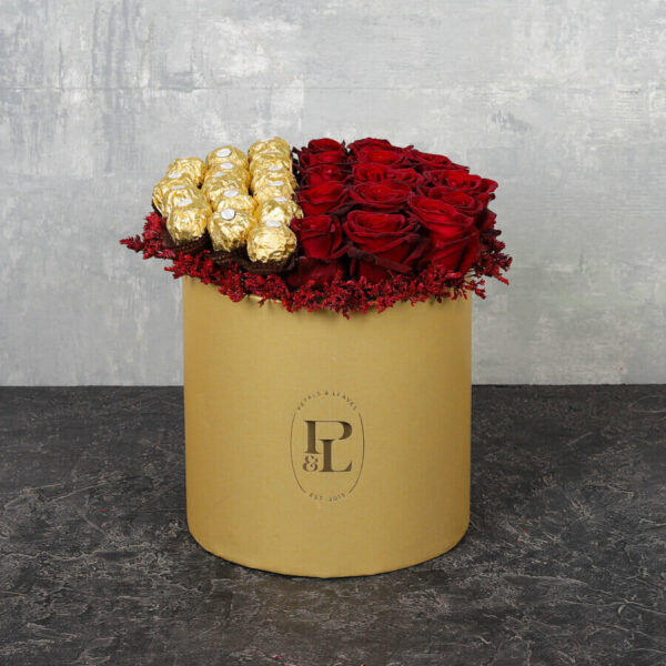 La Vie Est Belle Chocolates Flower Arrangement