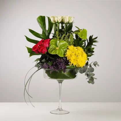 Forever Friendship Flower Vase Arrangement