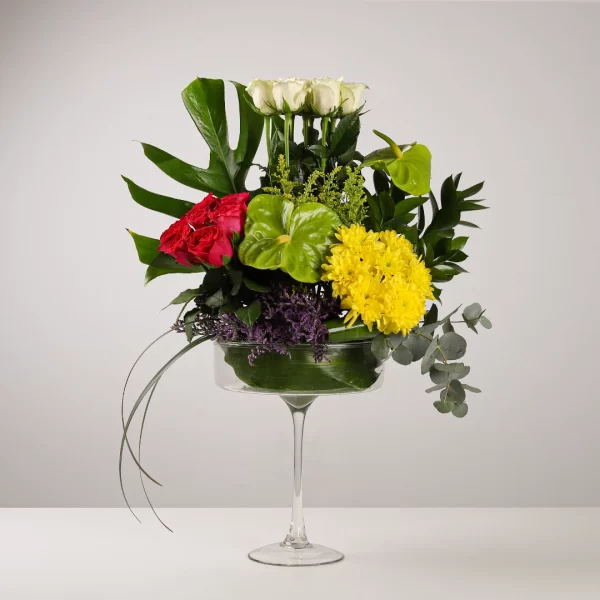 Forever Friendship Flower Vase Arrangement