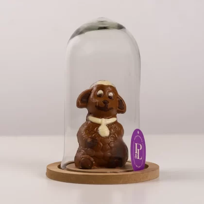 Chocolate Sheep Vase