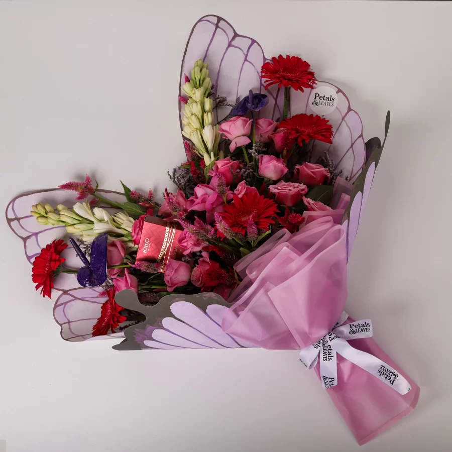 Butterfly Wings Flower Bouquet