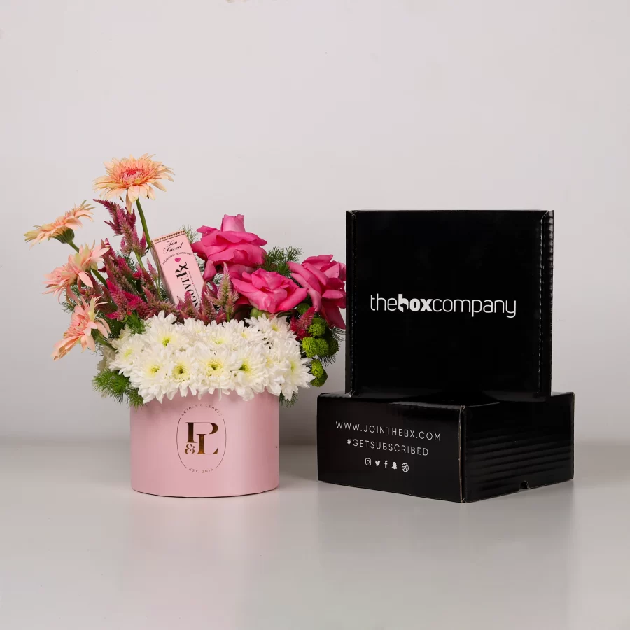 Rosy Glow Flower Box