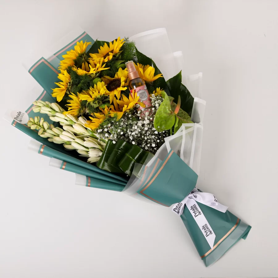 Sunburst Delight Flower Bouquet