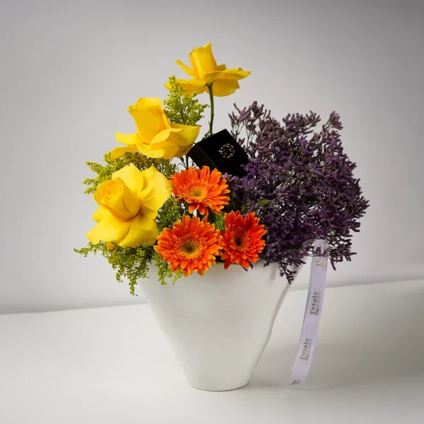 Unconditional Love Flower Vase